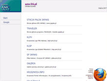 Tablet Screenshot of amc24.pl